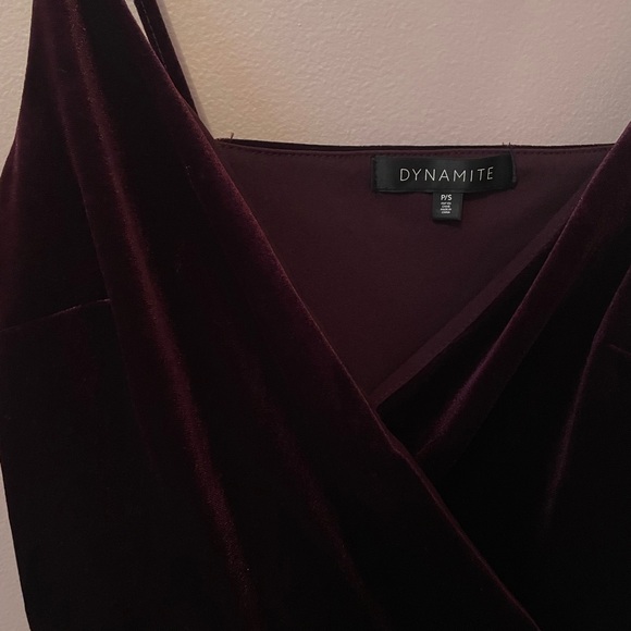 Velvet Mini Dress - Picture 2 of 2